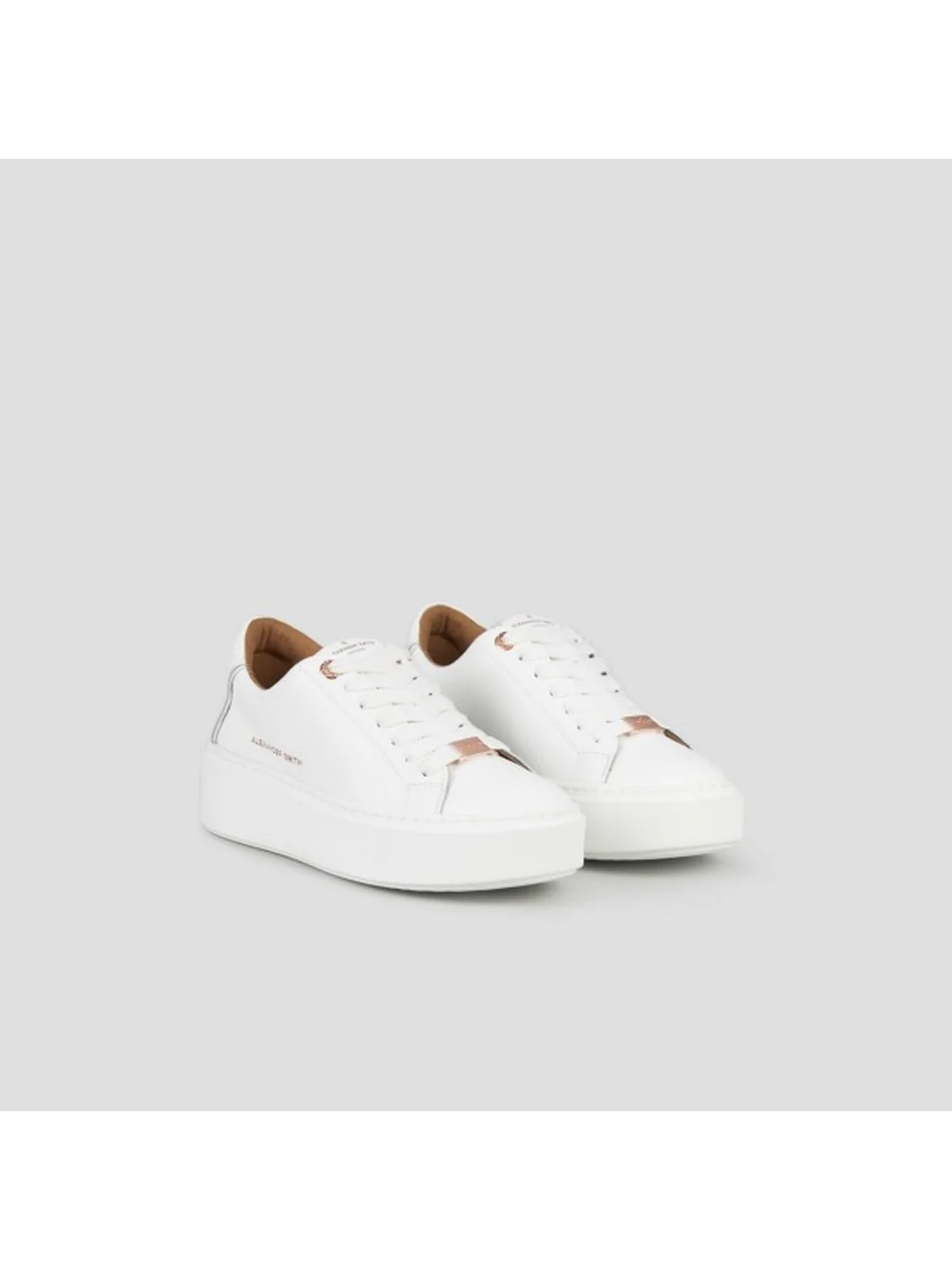 ALEXANDER SMITH Sneaker Donna LONDON HIGH WOMAN ALBBLHW 8401 TWT Bianco - Image 4