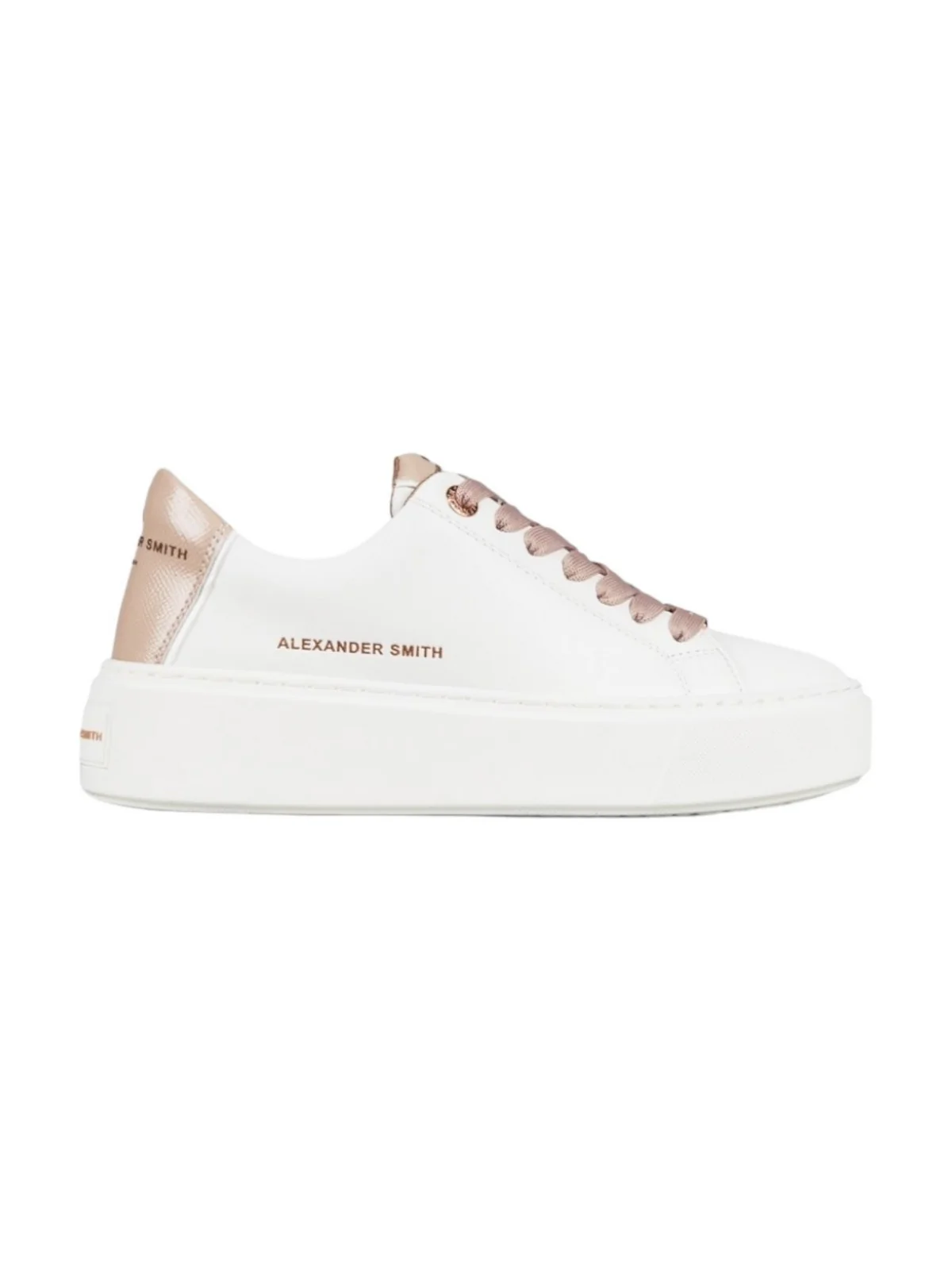 ALEXANDER SMITH Sneaker Donna LONDON HIGH WOMAN ALBBLHW 8403 WPZ Bianco