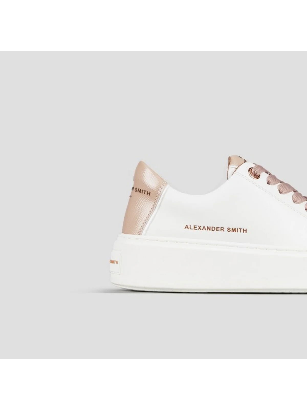 ALEXANDER SMITH Sneaker Donna LONDON HIGH WOMAN ALBBLHW 8403 WPZ Bianco - Image 5