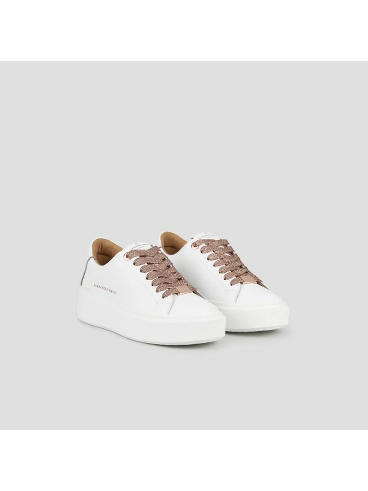 ALEXANDER SMITH Sneaker Donna LONDON HIGH WOMAN ALBBLHW 8405 WCP Bianco - Image 4