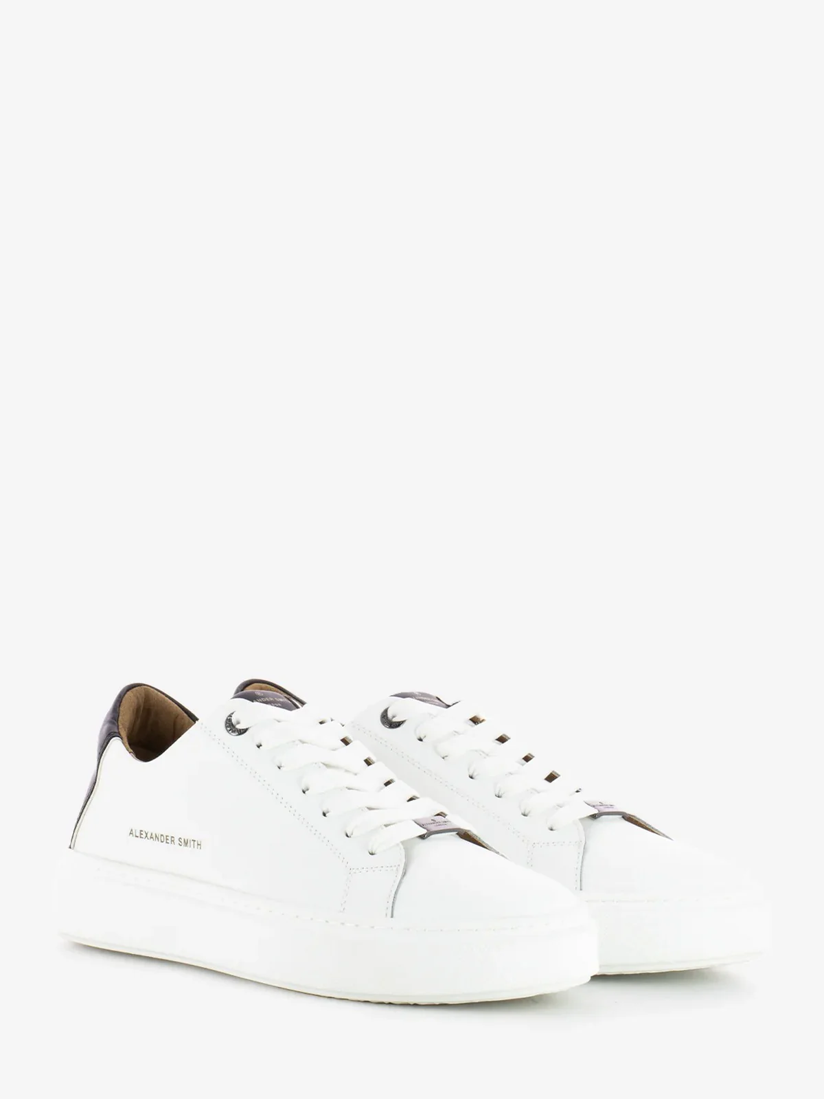 ALEXANDER SMITH Sneaker Uomo LONDON MAN ALBALDM 9010 WBK Bianco - Image 4