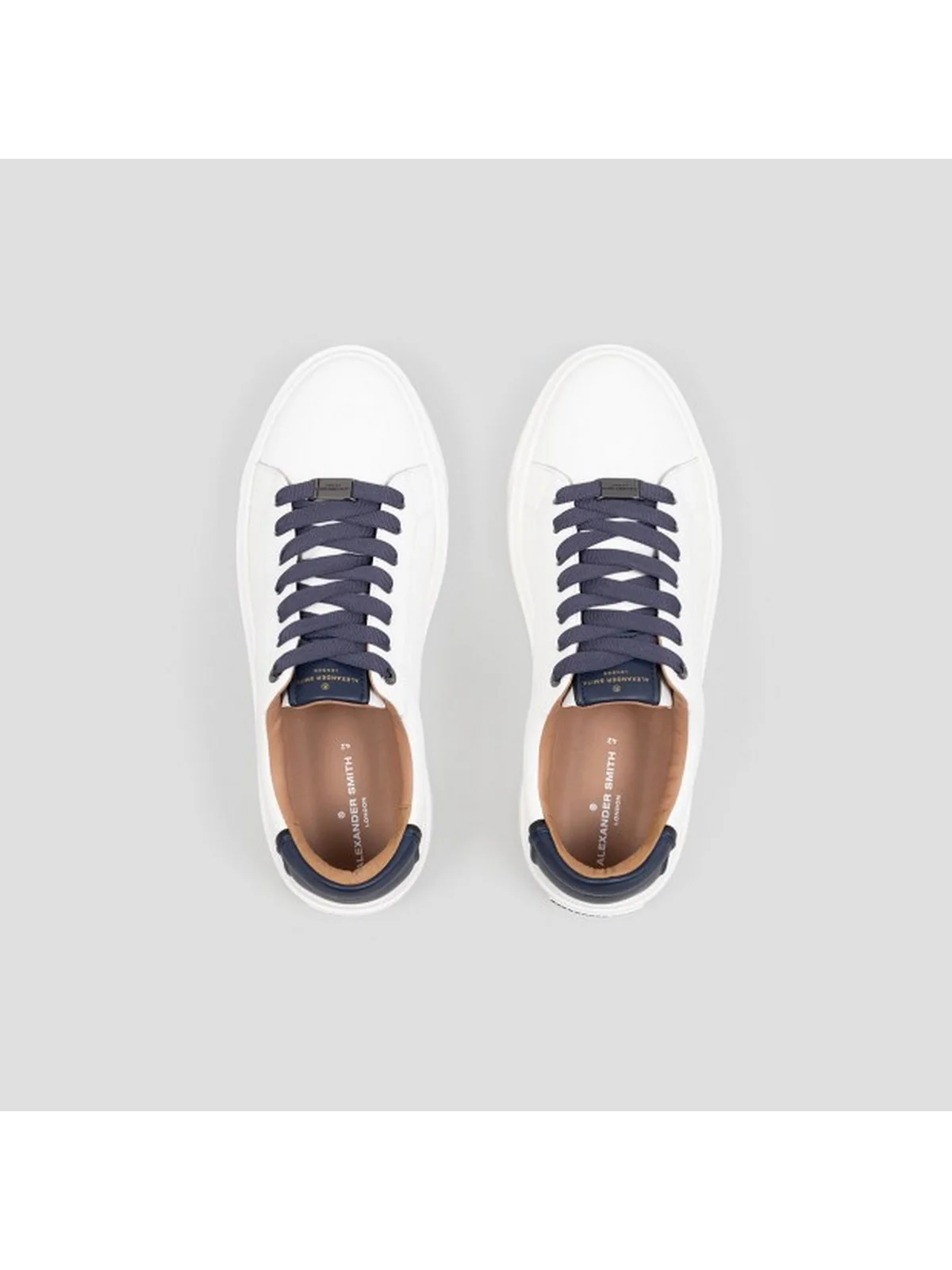 ALEXANDER SMITH Sneaker Uomo LONDON MAN ALBALDM 9010 WBL Bianco - Image 3