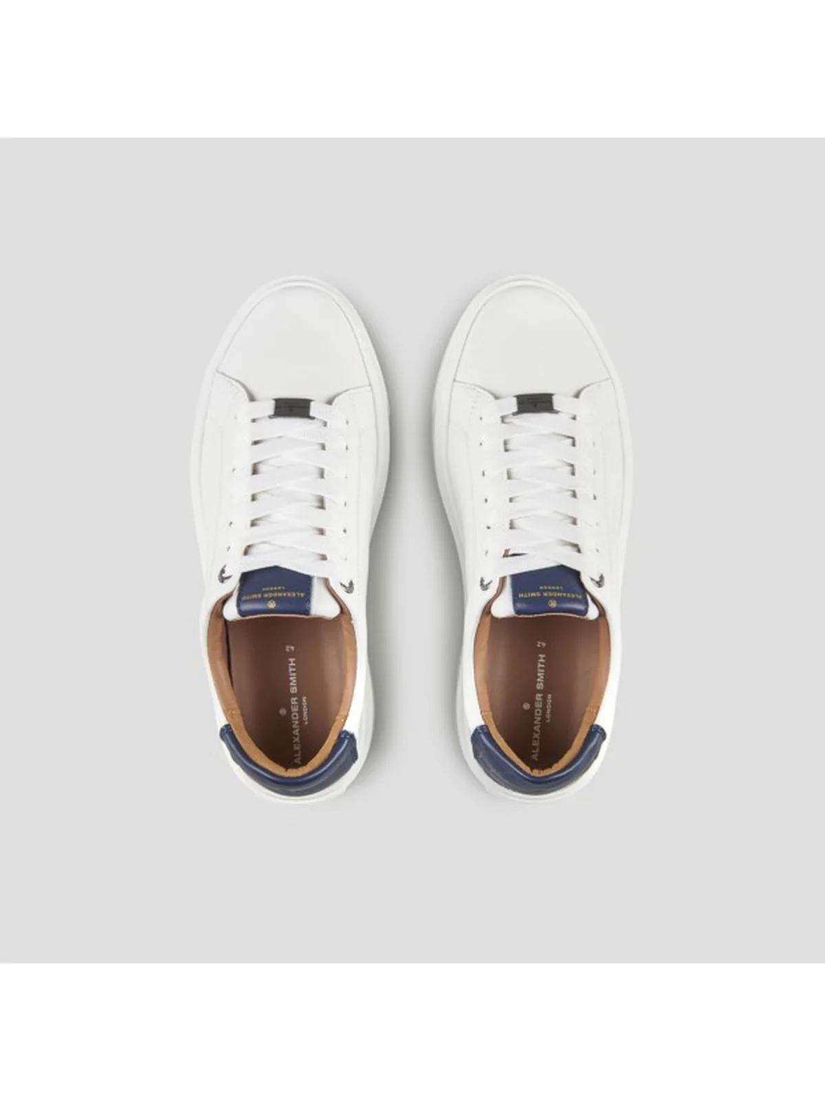 ALEXANDER SMITH Sneaker Uomo LONDON MAN ALBBLDM 9010 WBL Bianco - Image 3