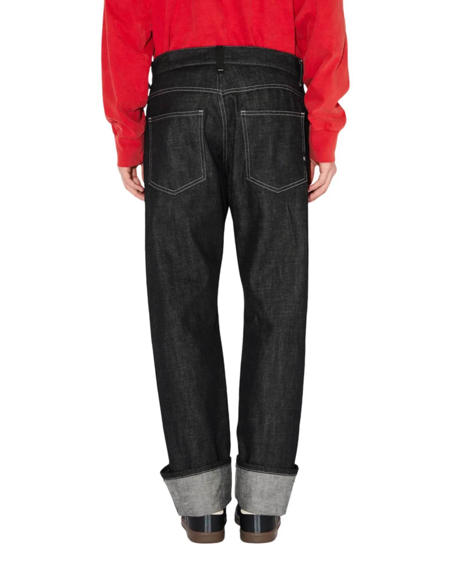 AMISH Jeans Uomo James AMU010CK590000 C0998 Nero - Image 5