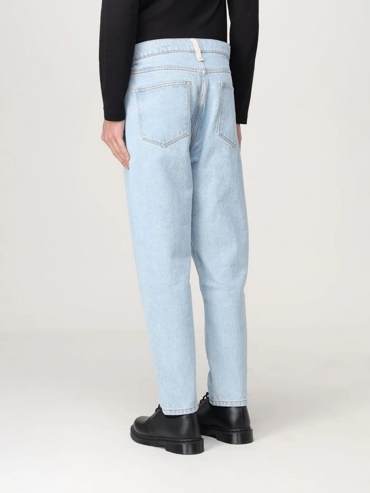 AMISH Jeans Uomo Jeremiah AMU001D4351767 C0999 Blu - Image 4