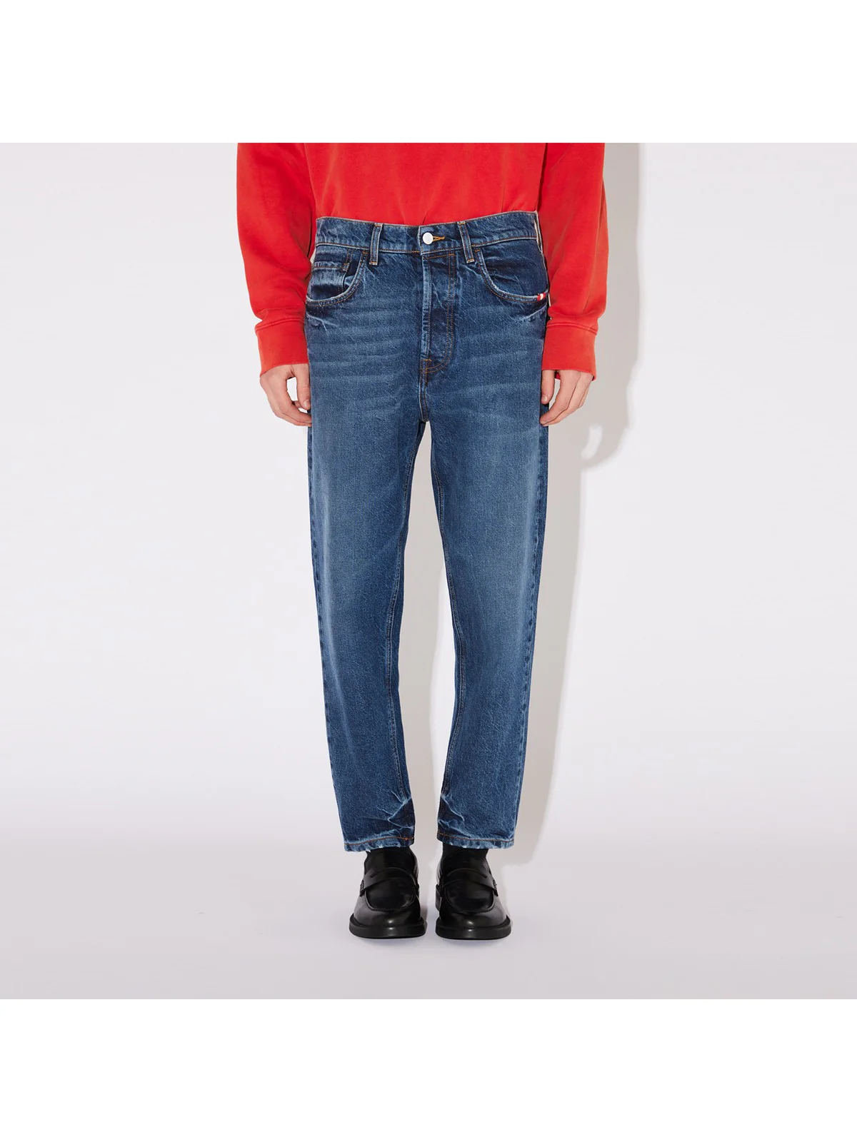 AMISH Jeans Uomo Jeremiah AMU001D5702752 C0999 Blu - Image 5
