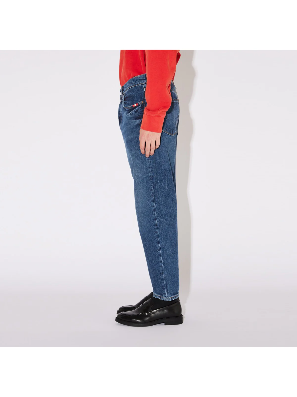 AMISH Jeans Uomo Jeremiah AMU001D5702752 C0999 Blu - Image 6