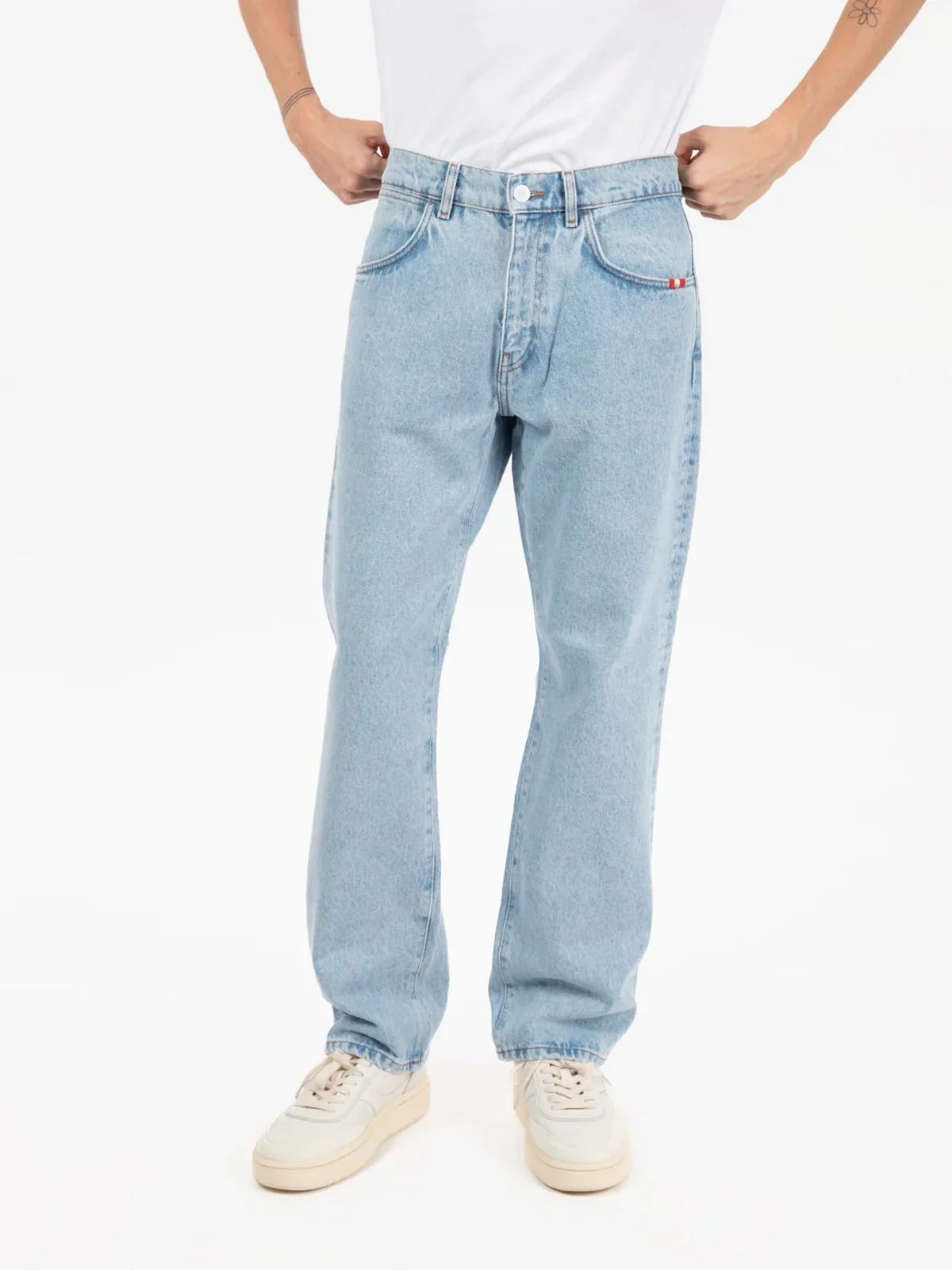 AMISH Jeans Uomo Jeremiah AMU010D4351767 C0999 Blu - Image 4