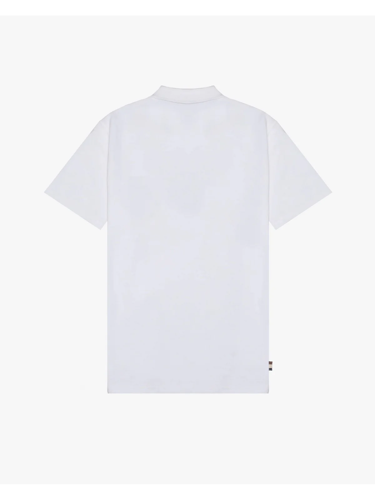 AQUASCUTUM Polo Uomo ACTIVE CHECK PATCH POLO AA-B004-PO001 BIANCO OPTICAL WHITE - Image 4