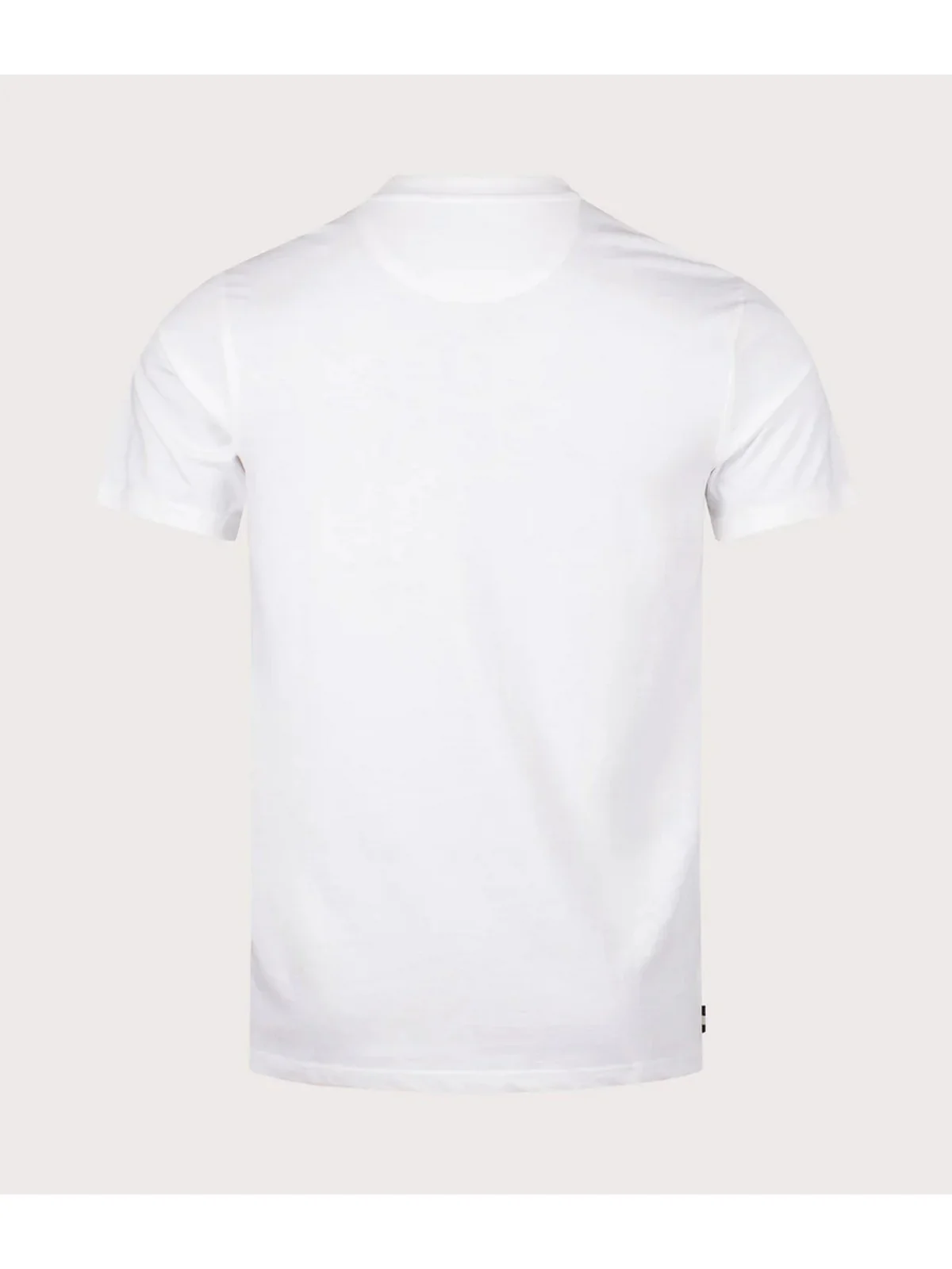 AQUASCUTUM T-shirt Uomo ACTIVE CLUB CHECK PATCH T-SHIRT AA-B004-TS011 BIANCO OPTICAL WHITE - Image 3