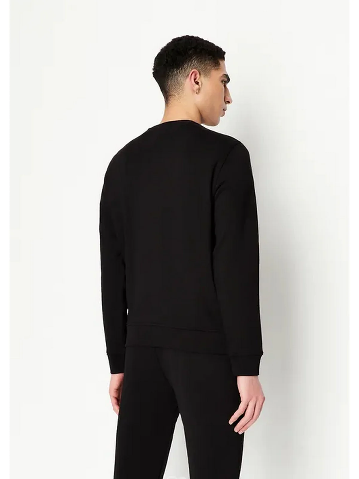 ARMANI EXCHANGE Felpa Uomo  8NZMPQ ZJ1ZZ 1200 Nero - Image 3
