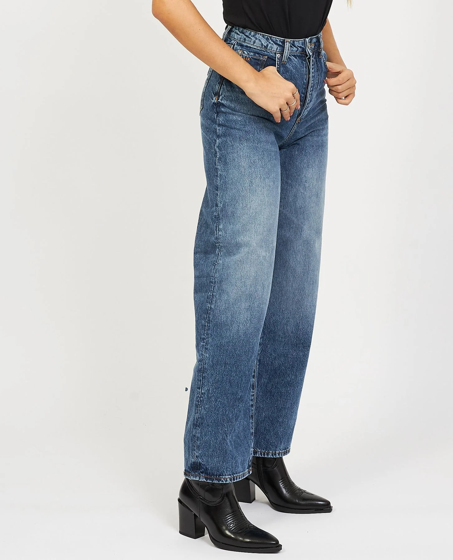 ARMANI EXCHANGE Jeans Donna  6RYJ38 Y22AZ 1500 Blu - Image 3