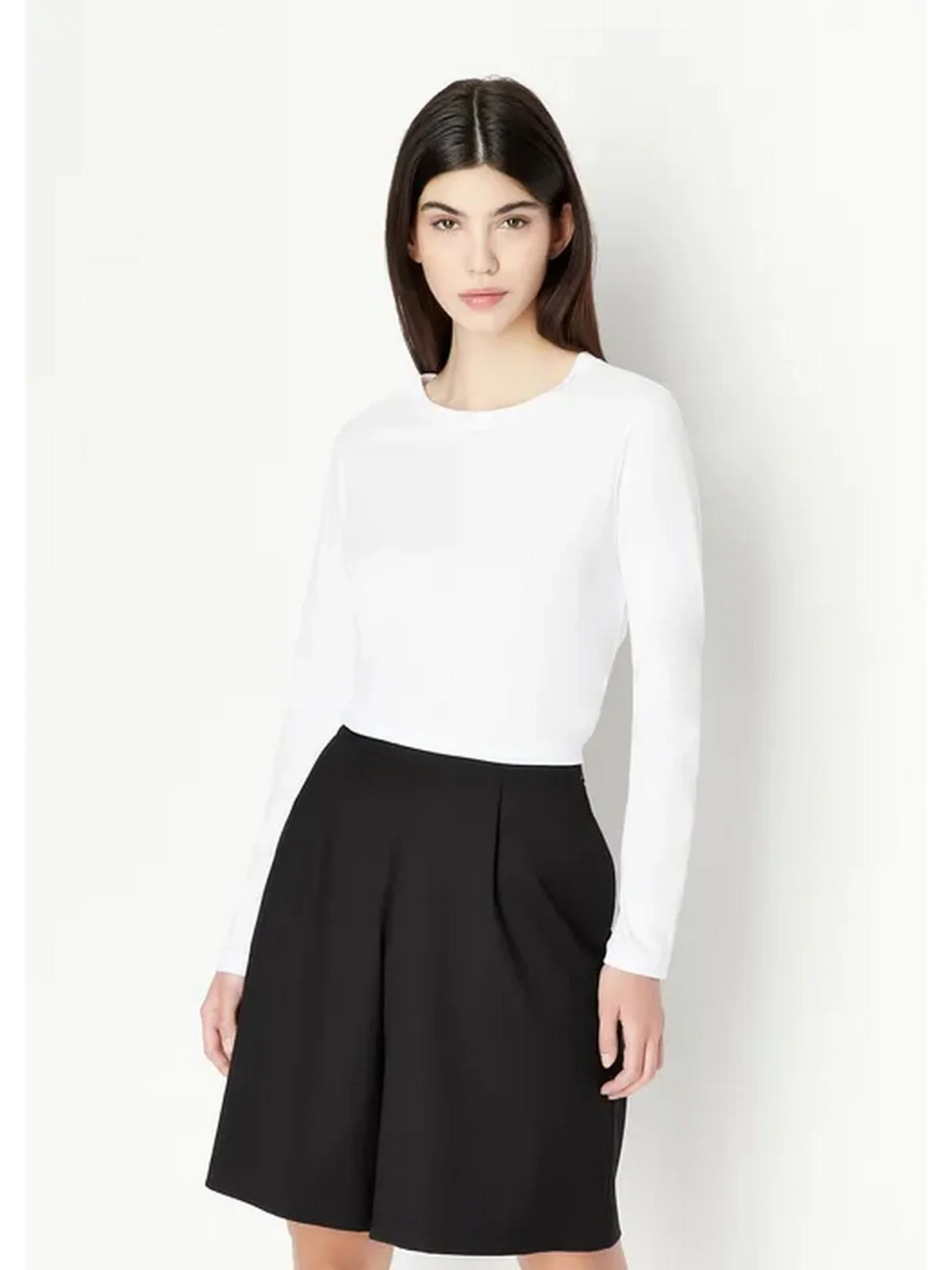 ARMANI EXCHANGE T-Shirt e Polo Donna  8NYT95 YJ16Z 1000 Bianco - Image 2