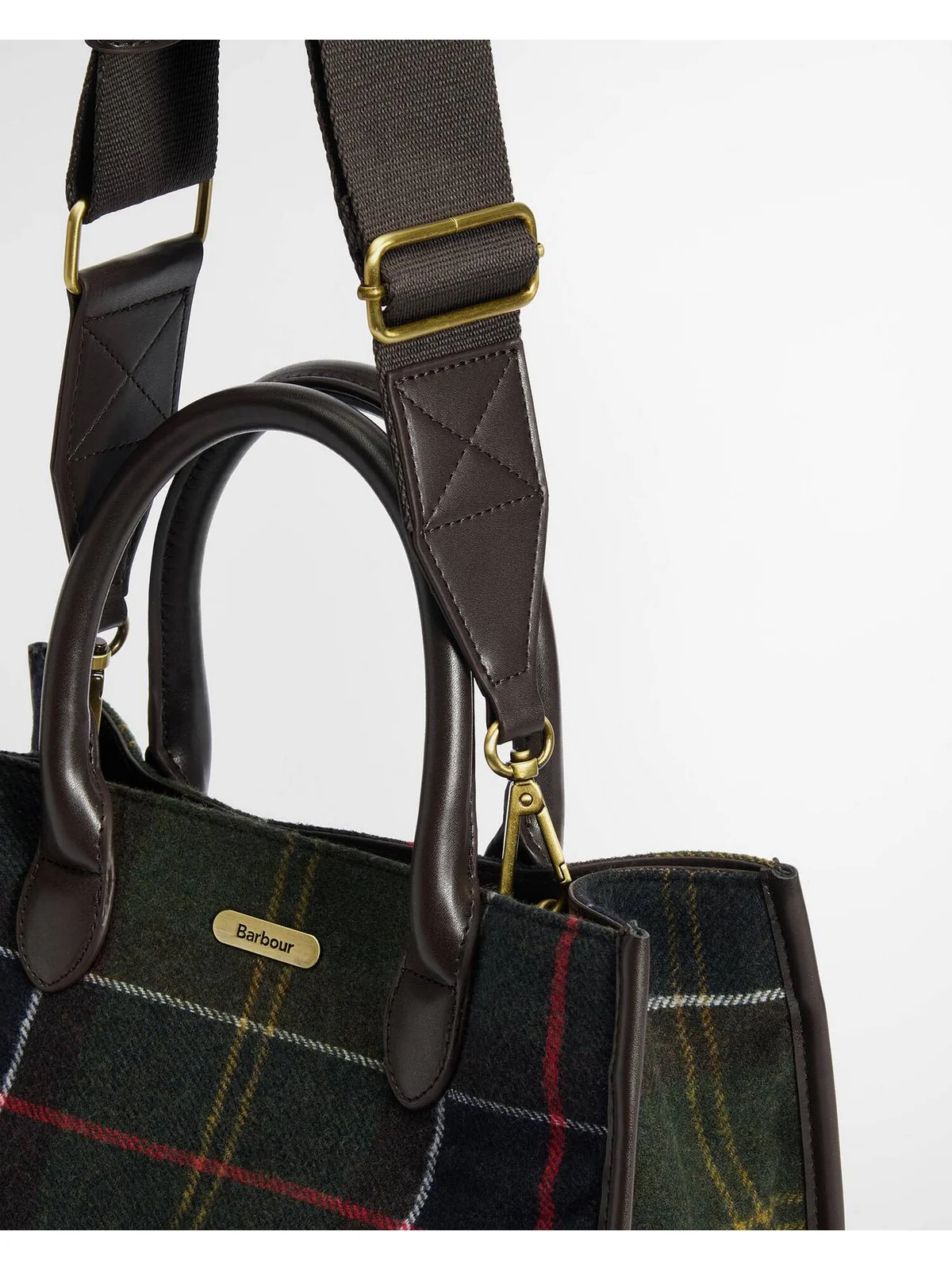 BARBOUR Borsa Donna BARRHILL TARTAN LBA0423 OL91 CLASSIC TARTAN - Image 6