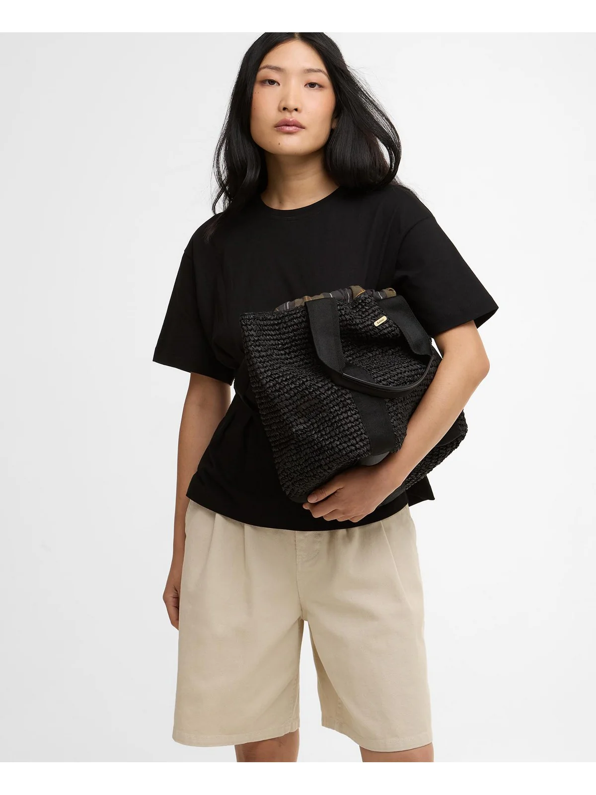 BARBOUR Borsa Donna LILY BEACH TOTE BAG LBA0467 BK11 BLACK - Image 2
