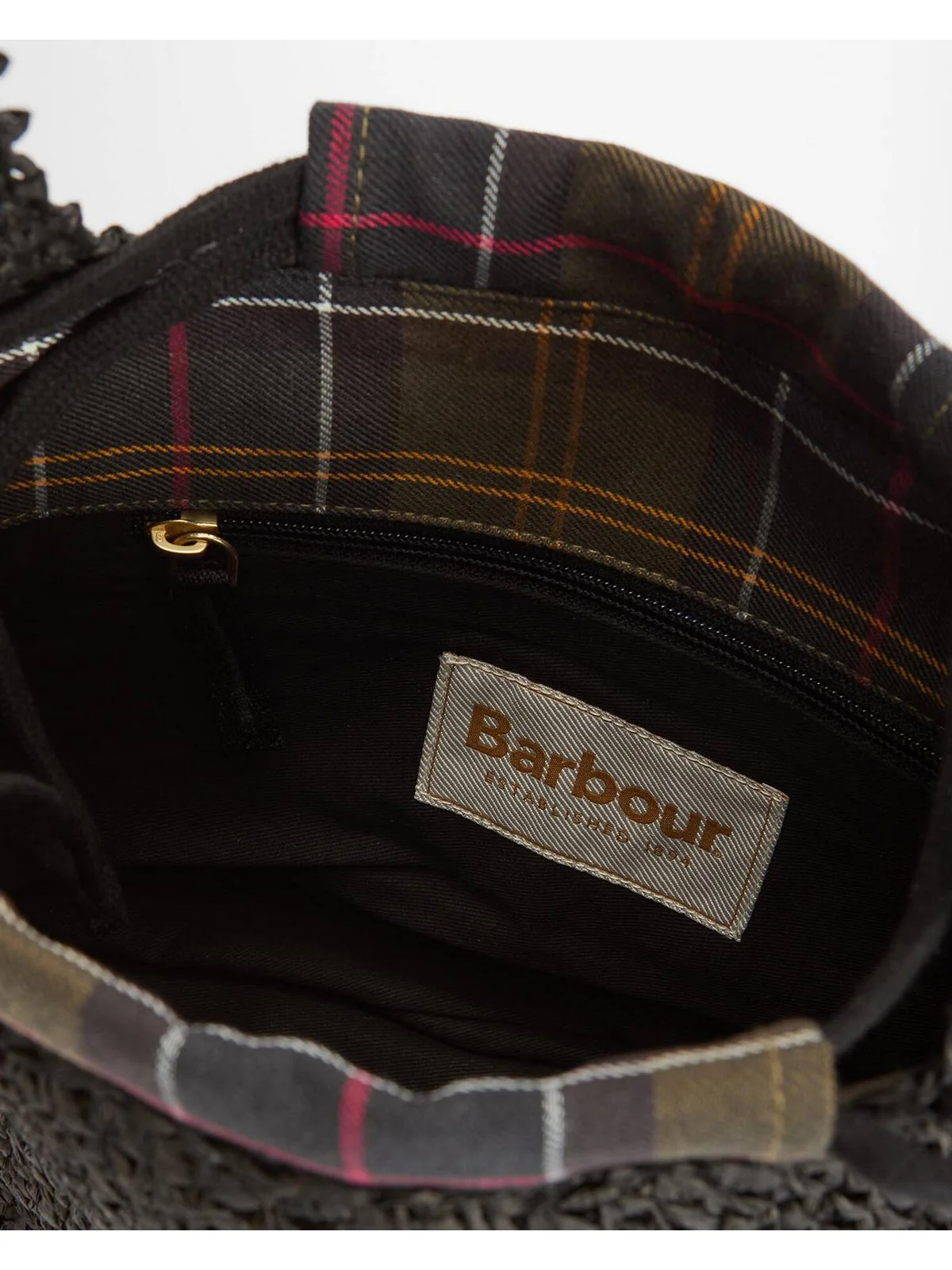 BARBOUR Borsa Donna LILY SOFT TOTE BAG LBA0466 BK11 BLACK - Image 4