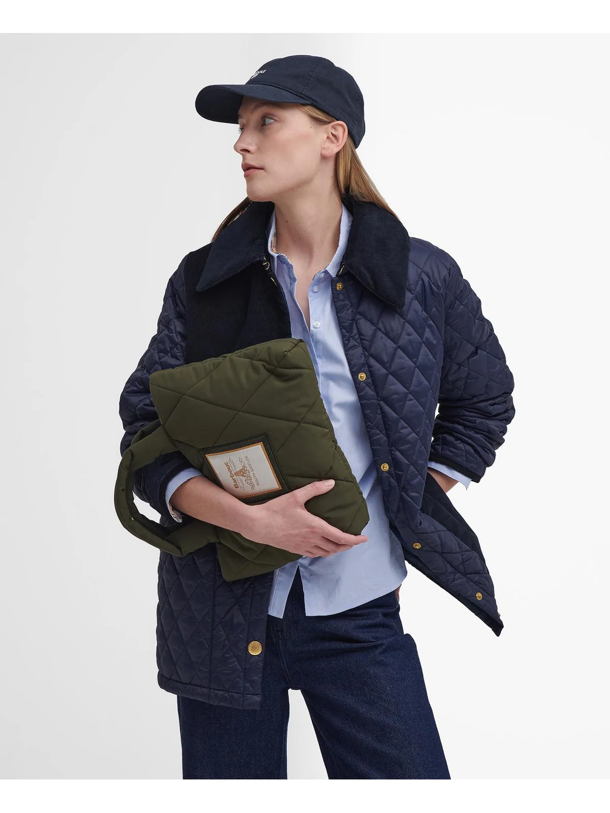 BARBOUR Borsa Donna MARIAH MINI QUILTED LBA0435 OL71 OLIVE - Image 2
