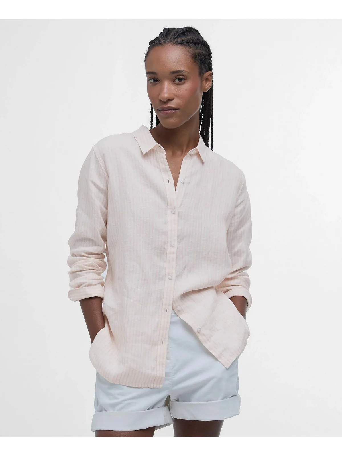 BARBOUR Camicia Donna LSH1315 PI38 Rosa - Image 2