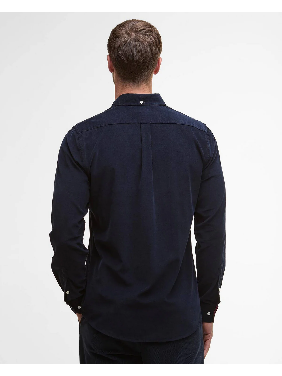 BARBOUR Camicia Uomo RAMSEY MSH5001 MI32 NAVY/RED - Image 4