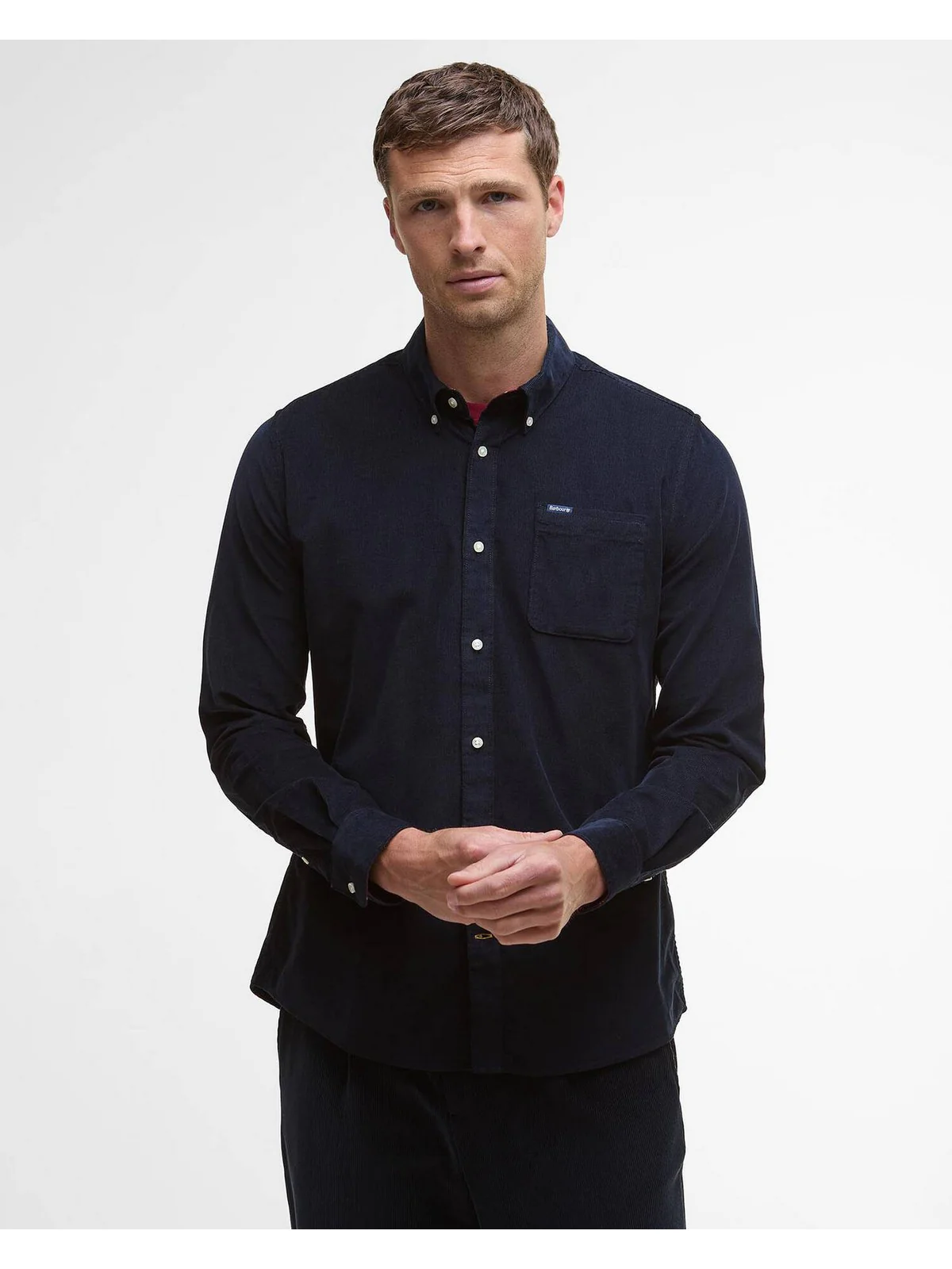 BARBOUR Camicia Uomo RAMSEY MSH5001 MI32 NAVY/RED - Image 5
