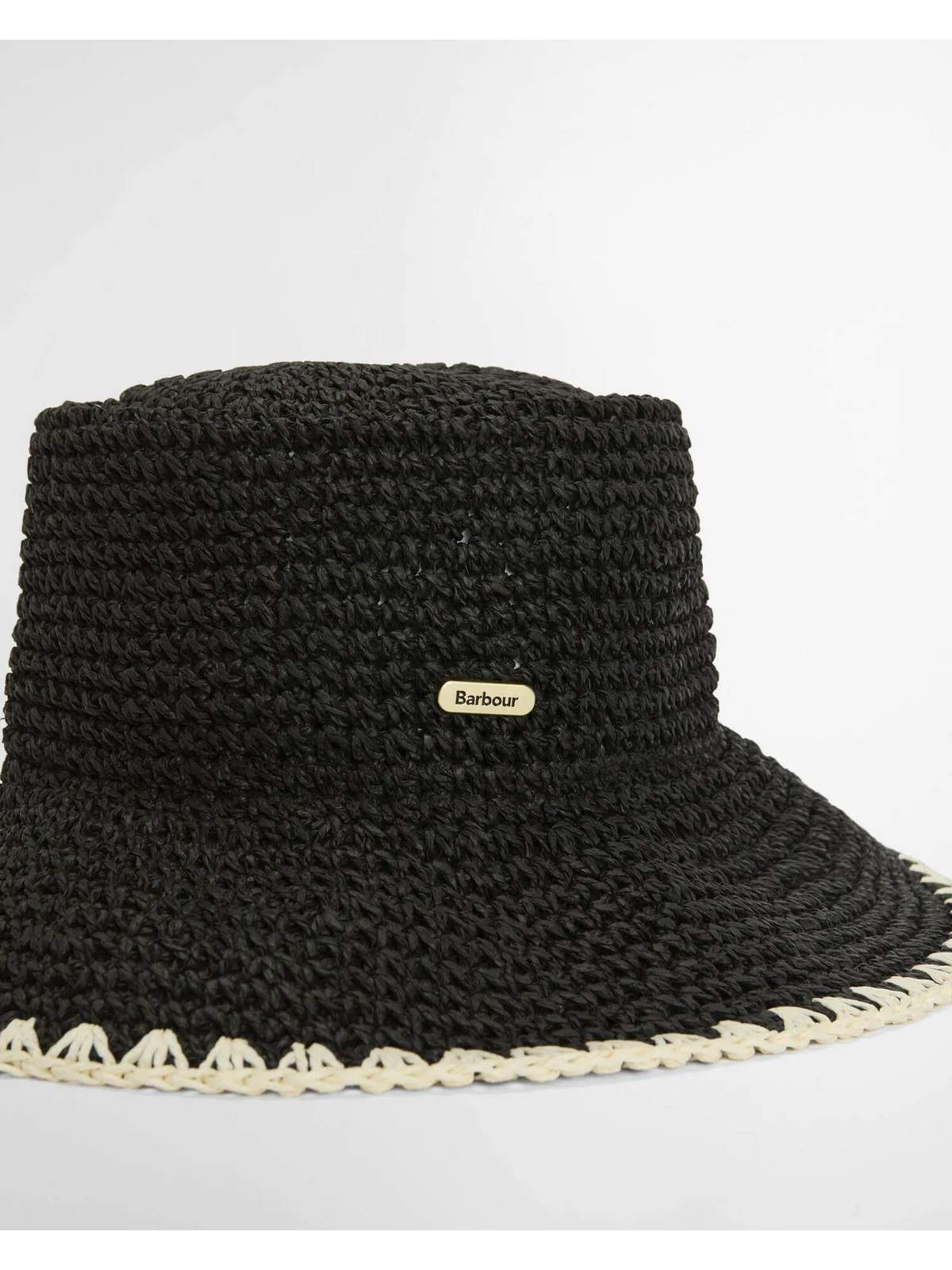 BARBOUR Cappello Donna CAMILLE CROCHET HAT LHA0626 BK11 BLACK - Image 3