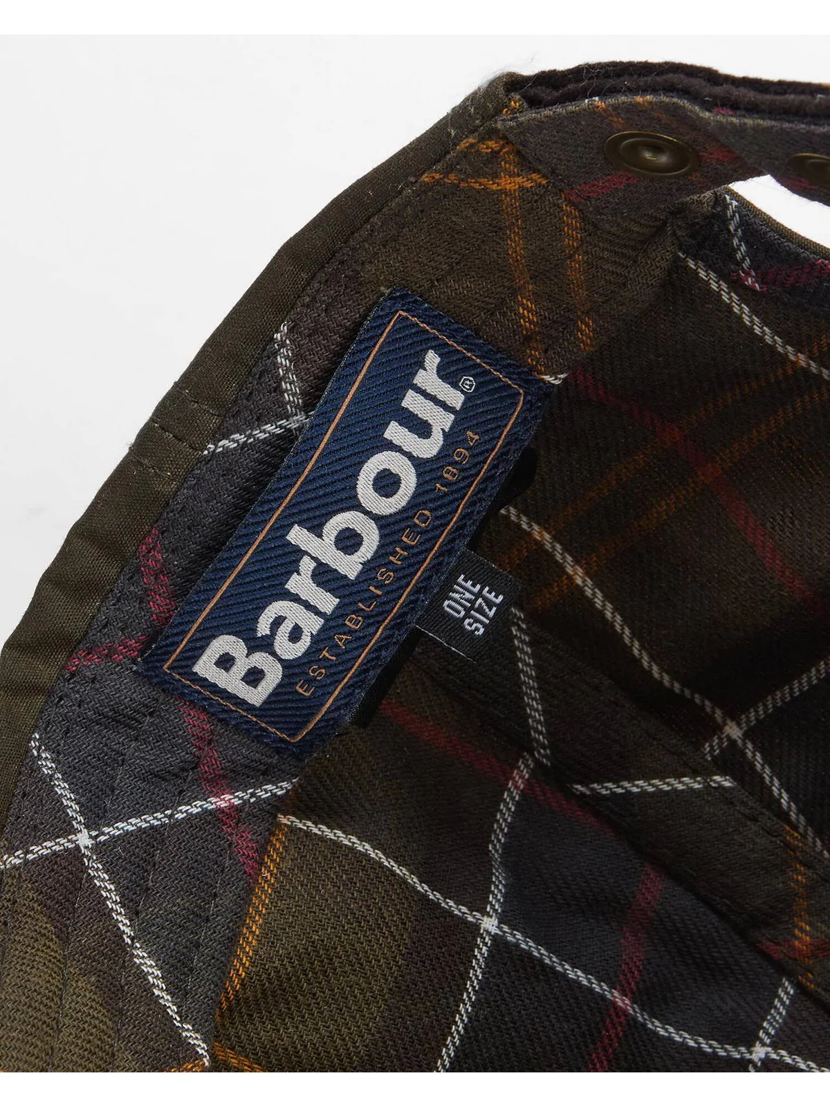 BARBOUR Cappello Uomo Ashby MHA0913  OL71 OLIVE/BROWN - Image 2