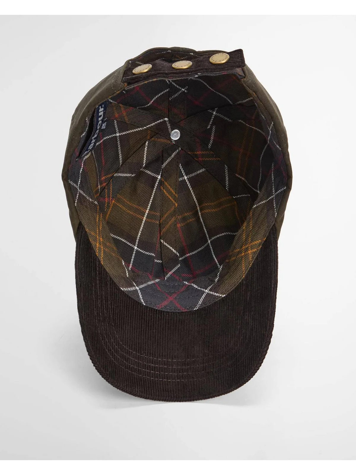 BARBOUR Cappello Uomo Ashby MHA0913  OL71 OLIVE/BROWN - Image 3