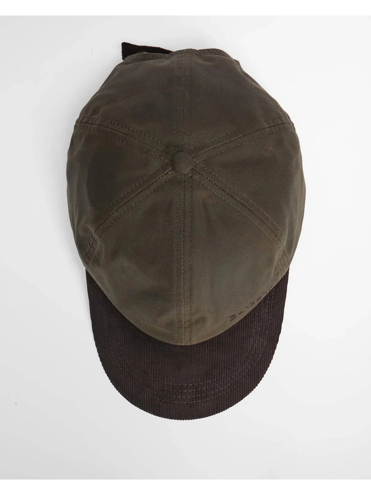 BARBOUR Cappello Uomo Ashby MHA0913  OL71 OLIVE/BROWN - Image 4