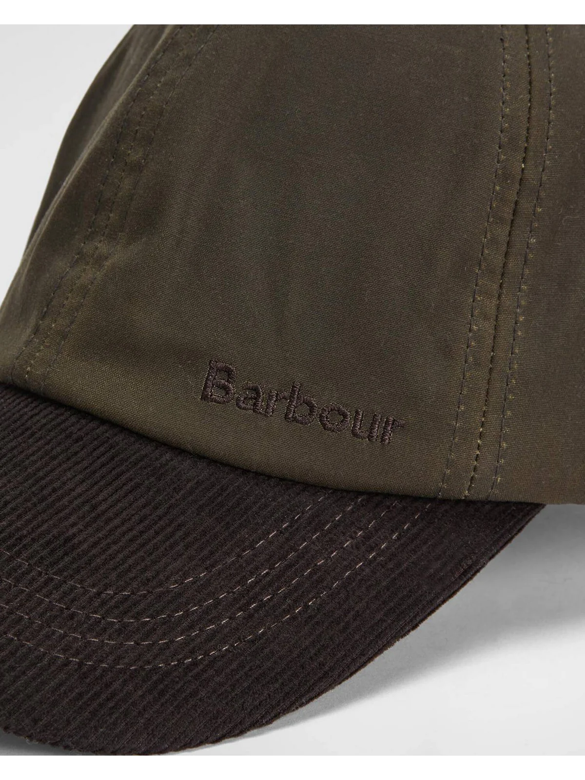 BARBOUR Cappello Uomo Ashby MHA0913  OL71 OLIVE/BROWN - Image 5