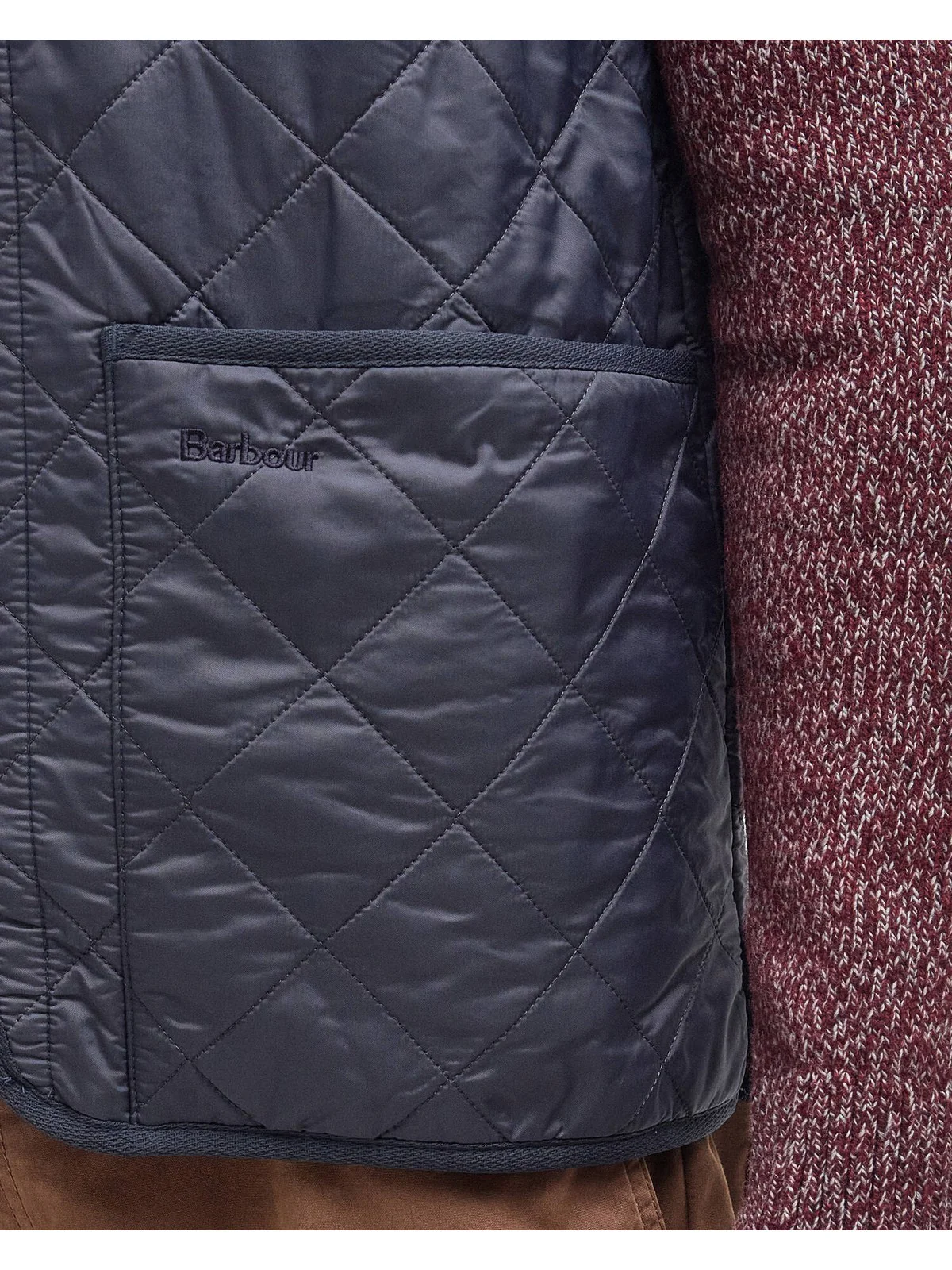 BARBOUR Gilet Uomo POLARQUILT MLI0002 NY91 NAVY - Image 3