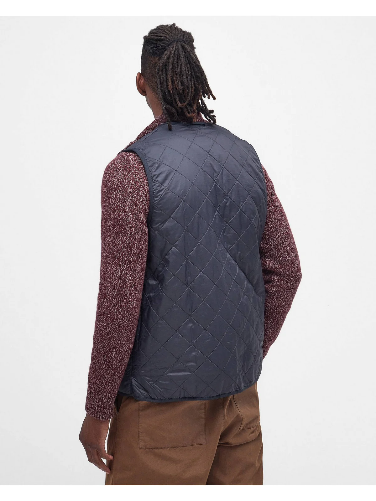 BARBOUR Gilet Uomo POLARQUILT MLI0002 NY91 NAVY - Image 4