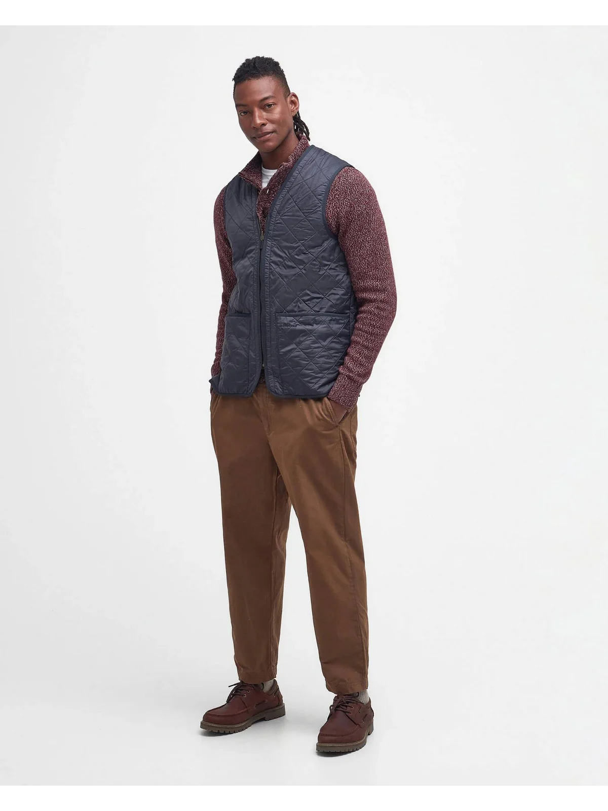 BARBOUR Gilet Uomo POLARQUILT MLI0002 NY91 NAVY - Image 5