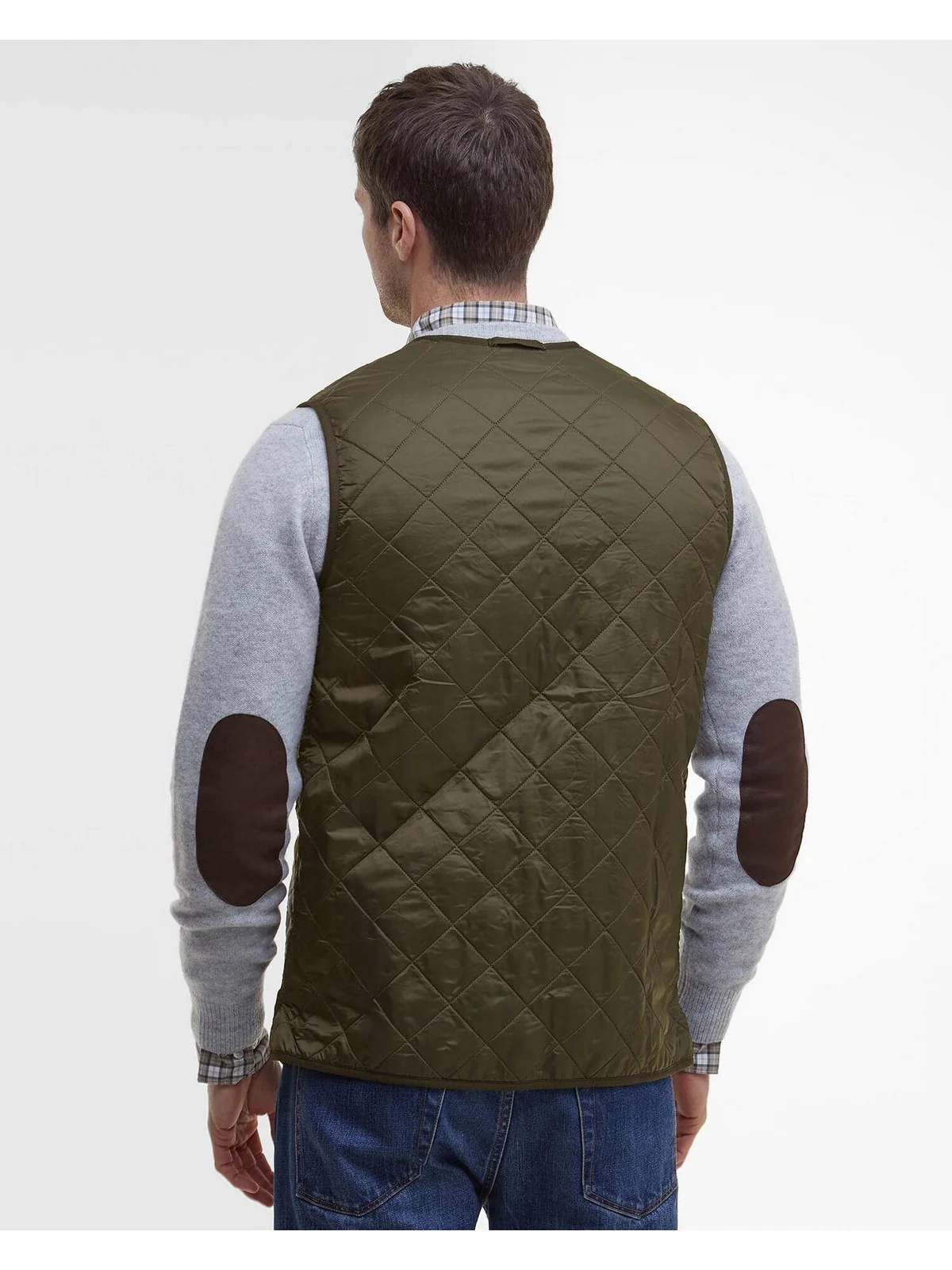 BARBOUR Gilet Uomo POLARQUILT MLI0002 OL91 OLIVE - Image 3