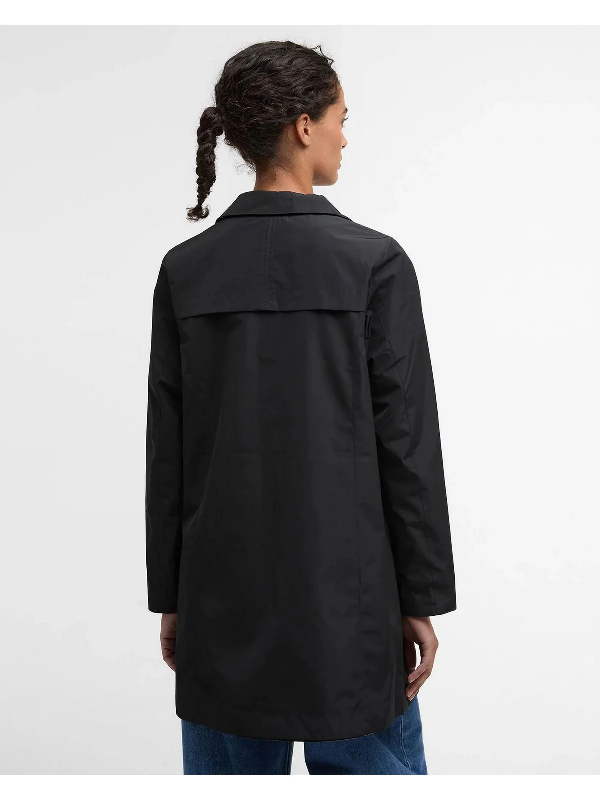 BARBOUR Giubbino Donna BABBITY SHOWERPROOF LSP0233 BK11 BLACK/DRESS TARTAN - Image 5