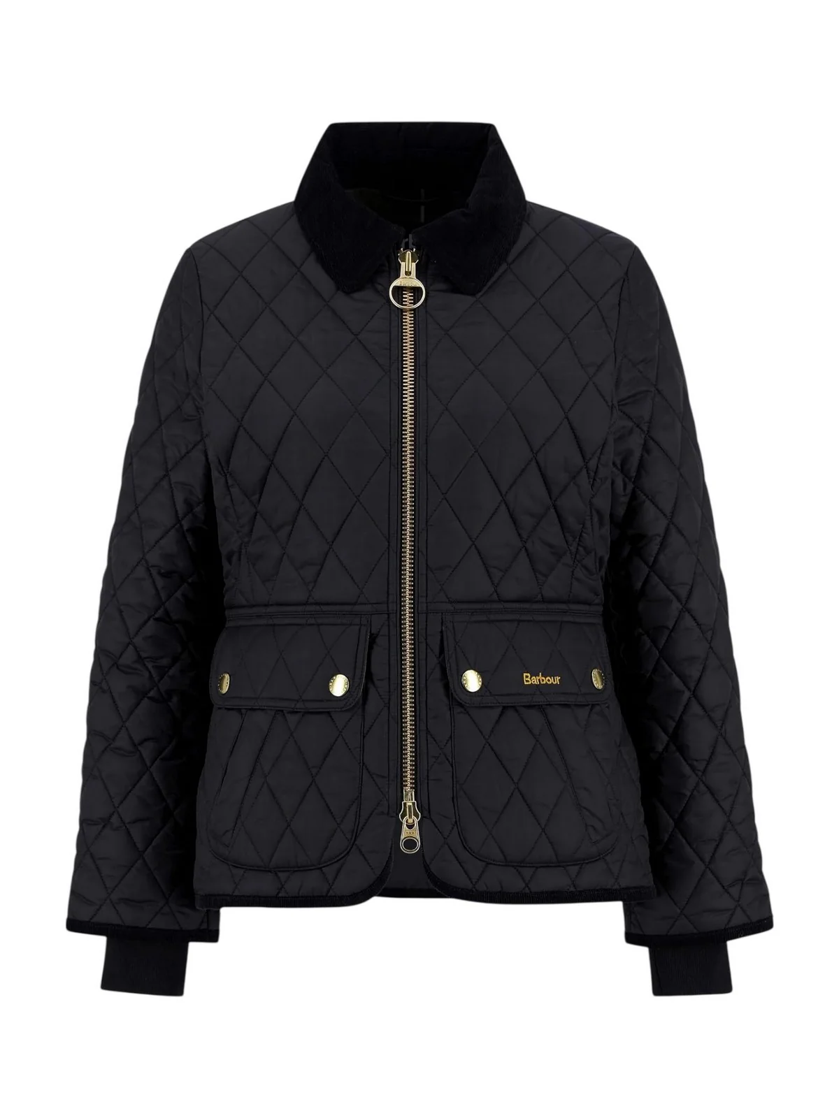 BARBOUR Giubbino Donna FITTED BEADNELL QUILT LQU1765 BK91 BLACK/CLASSIC