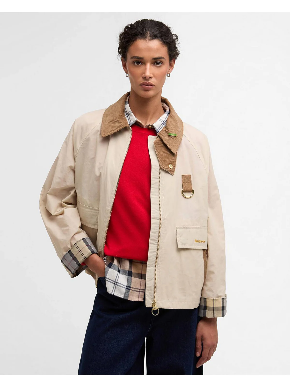 BARBOUR Giubbino Donna ICONS SPEY SHOWERPROOF LSP0311 CR31 JASMINE/DRESS - Image 2