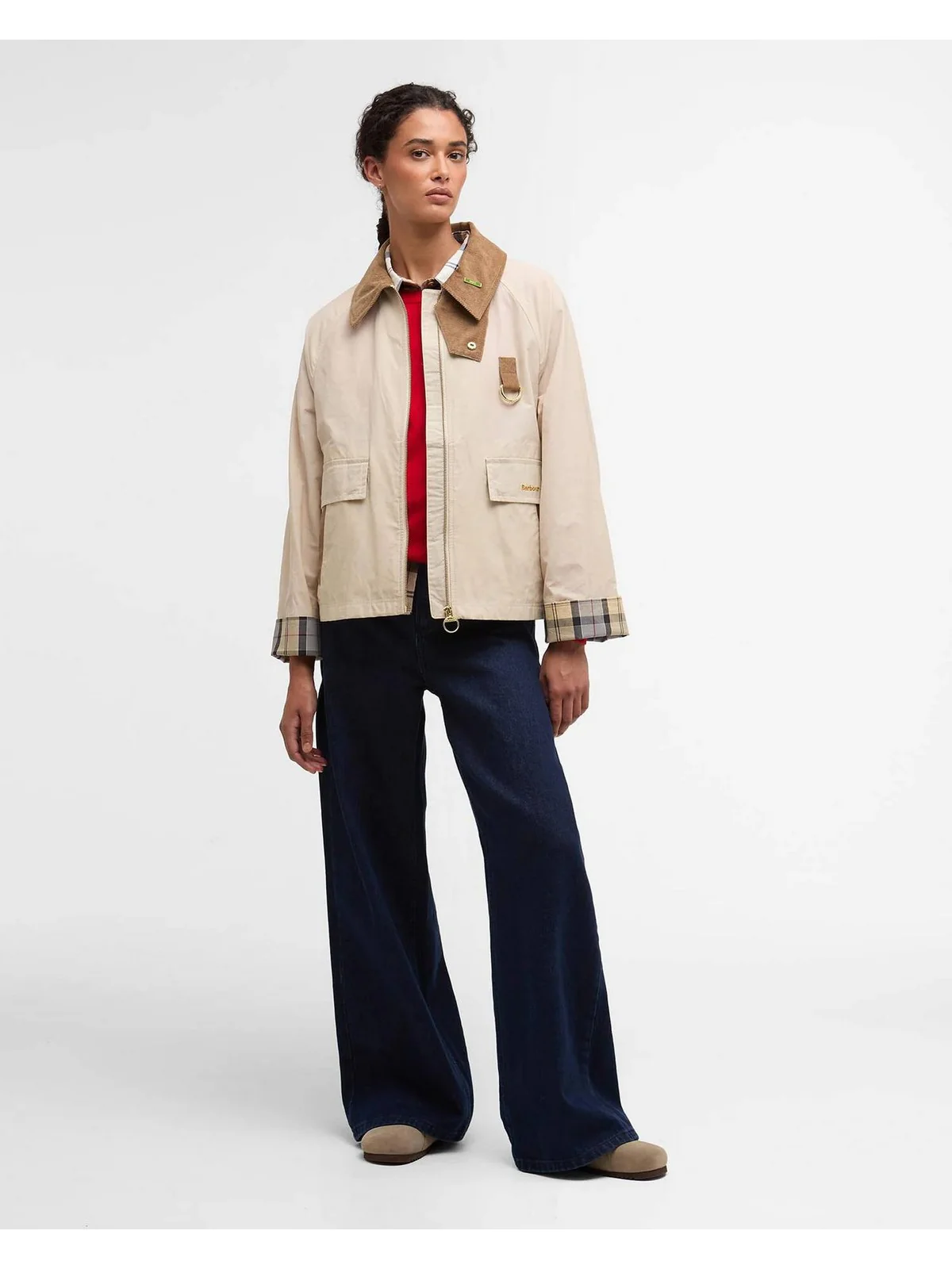 BARBOUR Giubbino Donna ICONS SPEY SHOWERPROOF LSP0311 CR31 JASMINE/DRESS - Image 3