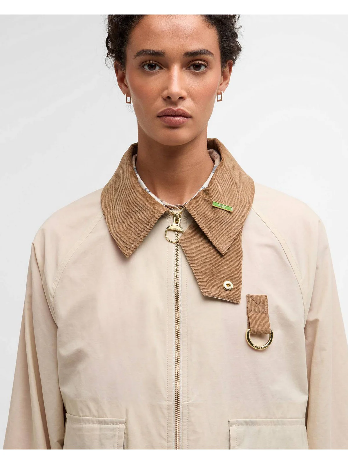 BARBOUR Giubbino Donna ICONS SPEY SHOWERPROOF LSP0311 CR31 JASMINE/DRESS - Image 6
