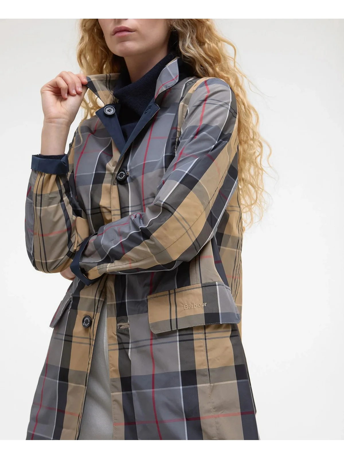 BARBOUR Giubbino Donna  LSP0233 NY93 NAVY/DRESS - Image 2