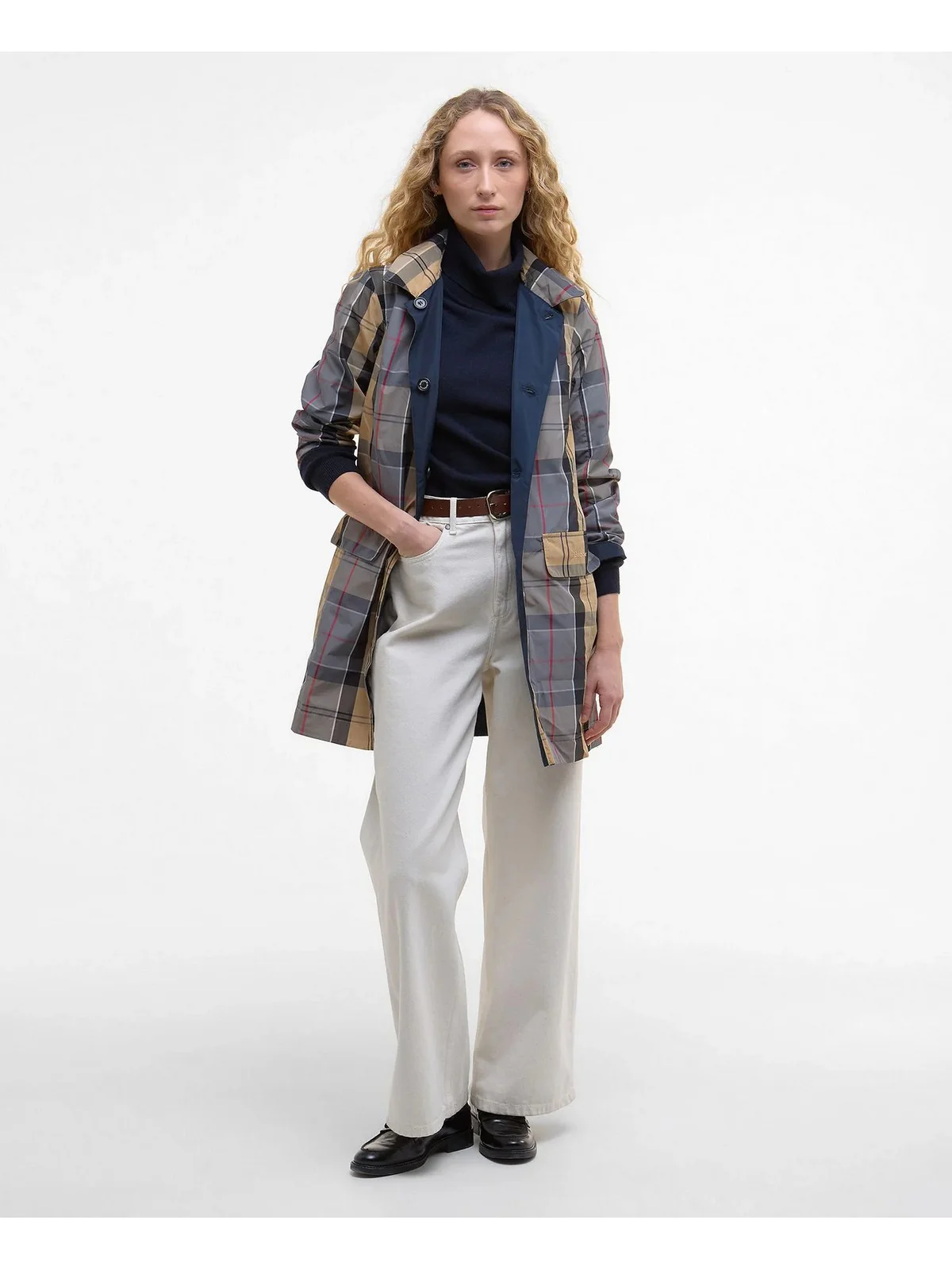 BARBOUR Giubbino Donna  LSP0233 NY93 NAVY/DRESS - Image 7