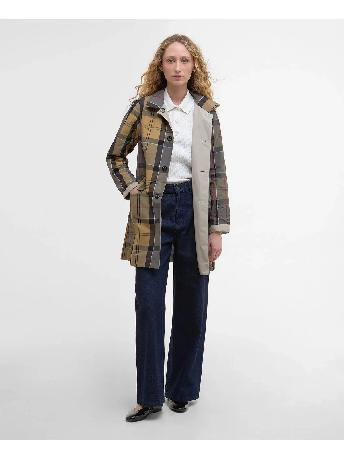 BARBOUR Giubbino Donna  LSP0233 ST33 MIST/DRESS - Image 3