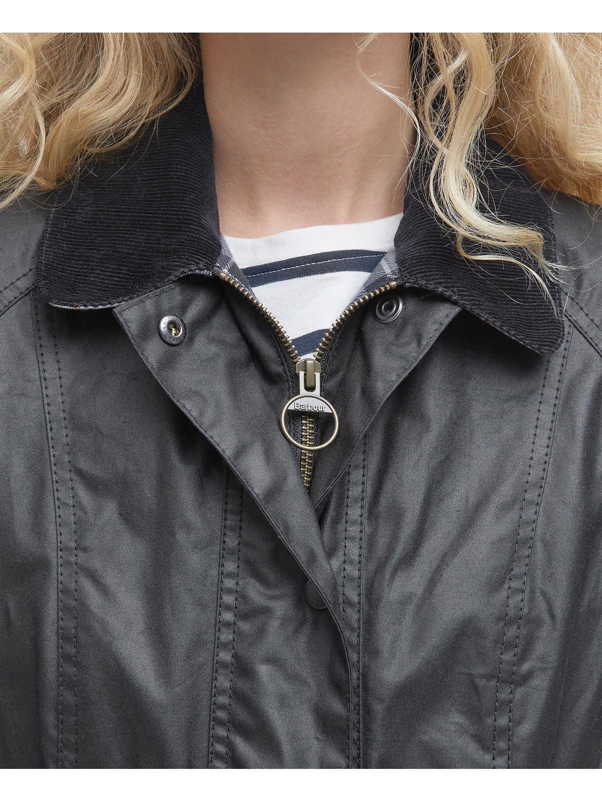 BARBOUR Giubbino Donna  LWX0667 BK11 Nero - Image 5