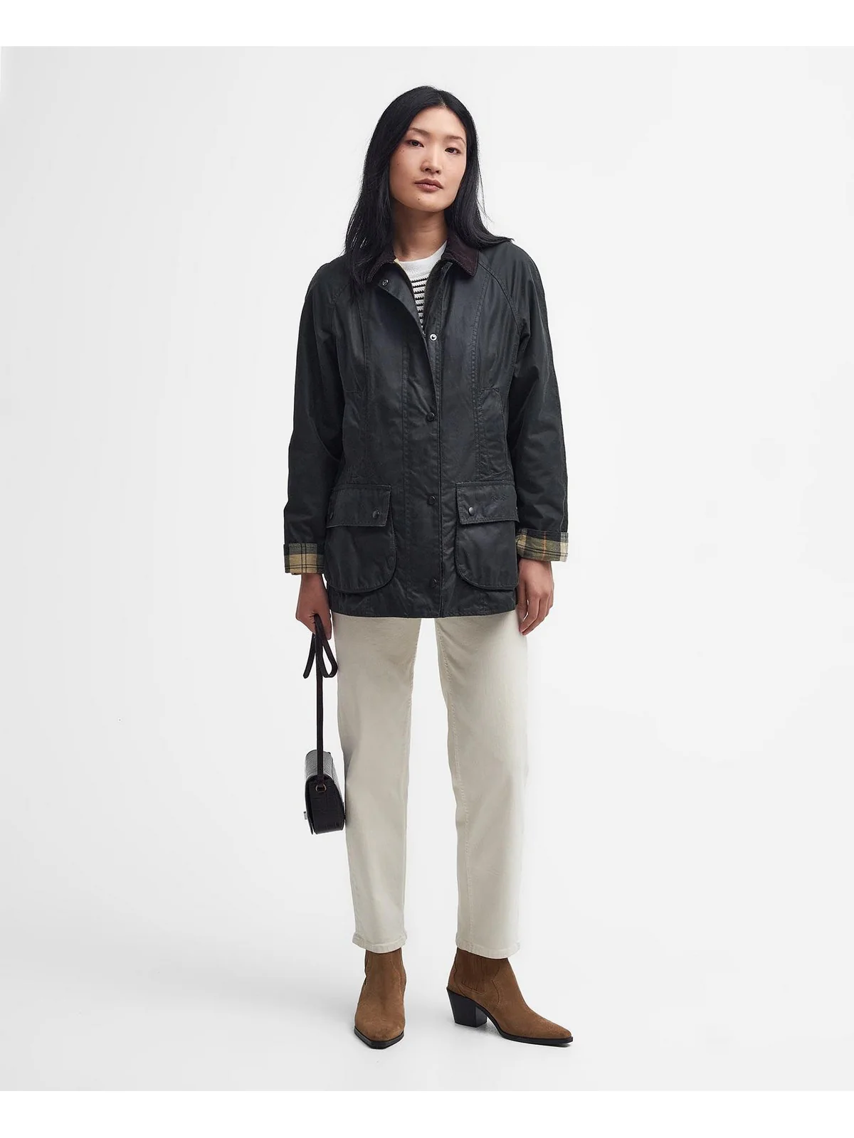 BARBOUR Giubbino Donna Beadnell LWX0667 SG91 SAGE - Image 16