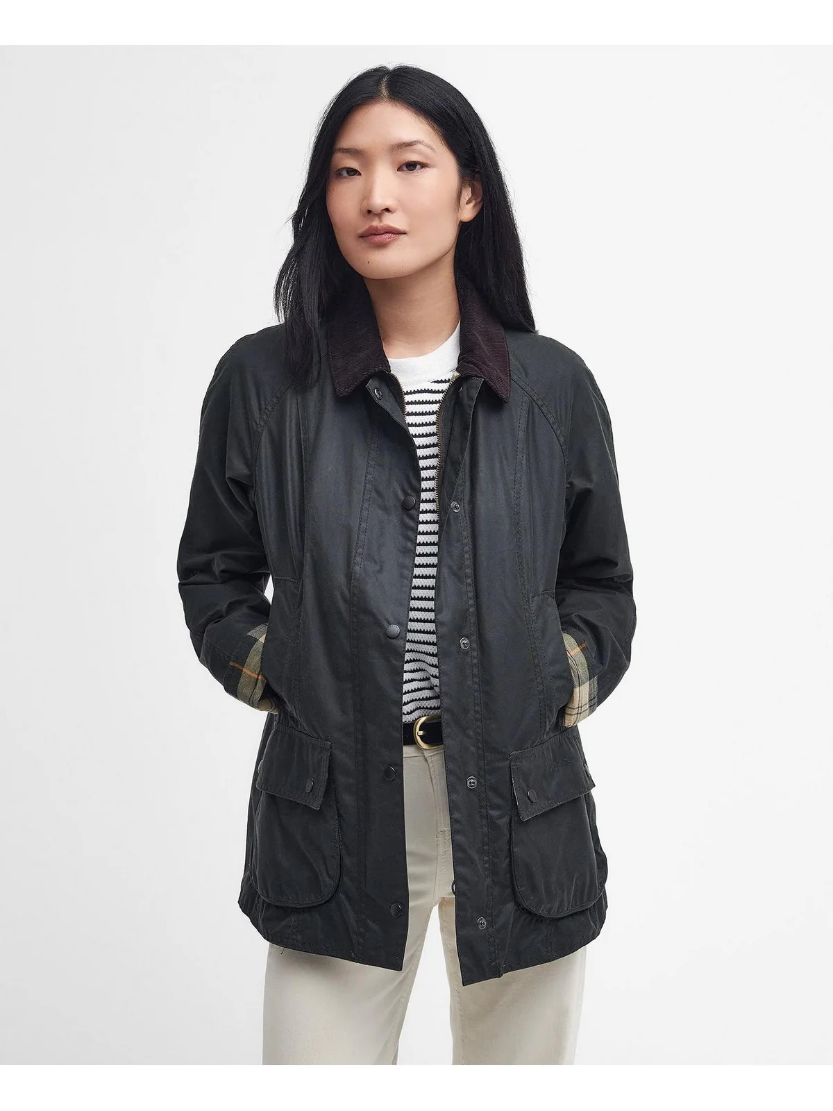 BARBOUR Giubbino Donna Beadnell LWX0667 SG91 SAGE - Image 17