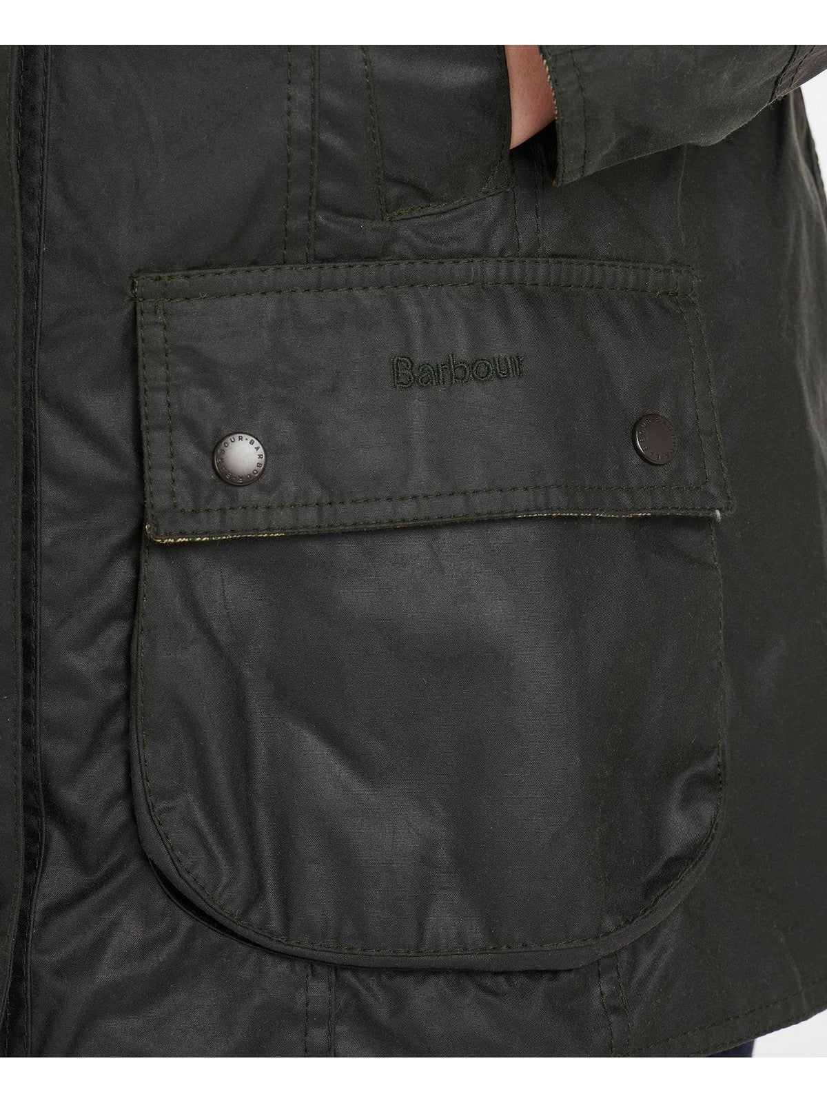 BARBOUR Giubbino Donna Beadnell LWX0667 SG91 SAGE - Image 3
