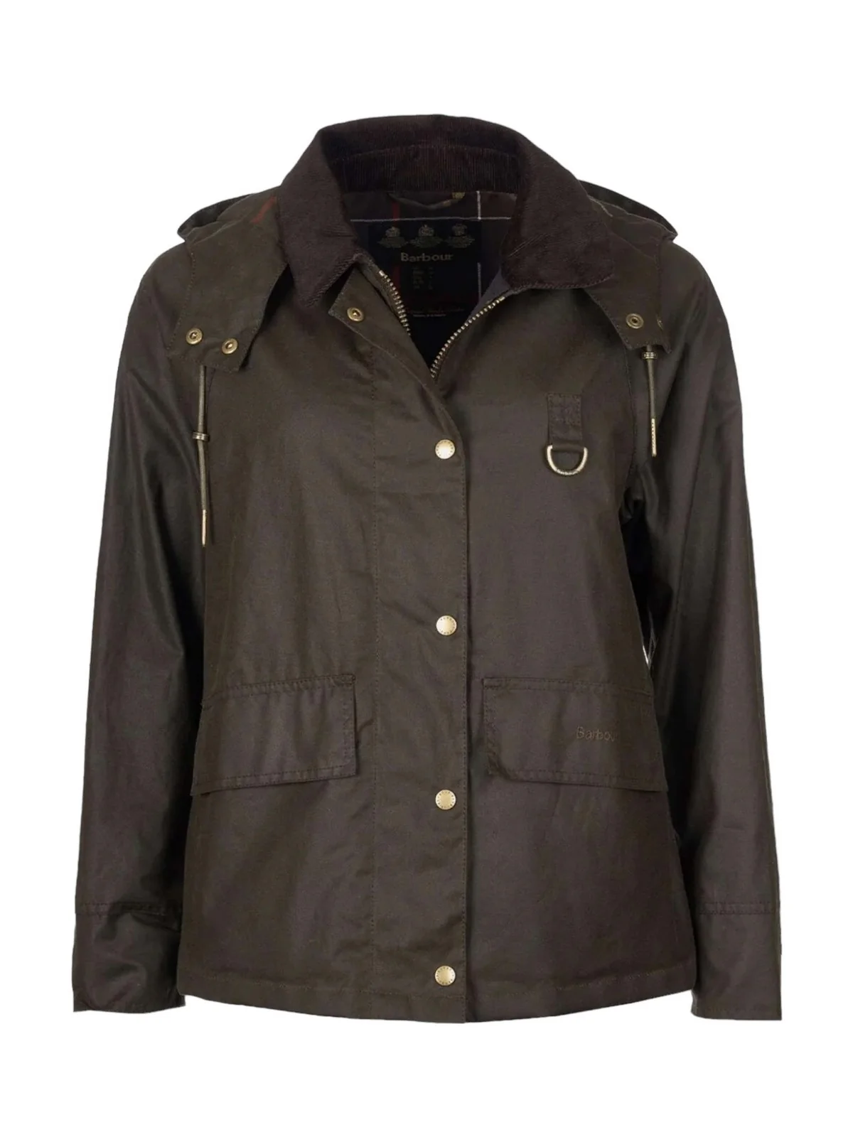 BARBOUR Giubbino Donna Avon LWX1081 OL71 OLIVE/CLASSIC - Image 11