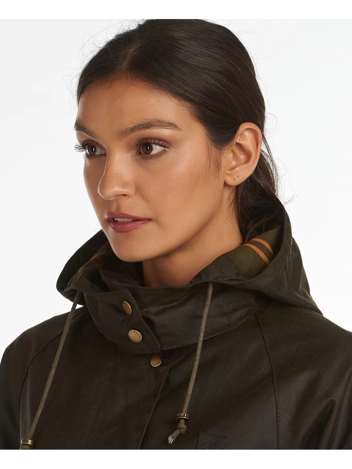 BARBOUR Giubbino Donna Avon LWX1081 OL71 OLIVE/CLASSIC - Image 9