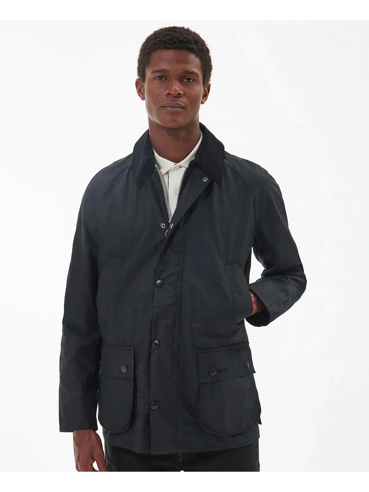 BARBOUR Giubbino Uomo Ashby MWX0339 BK72 BLACK/CLASSIC - Image 11