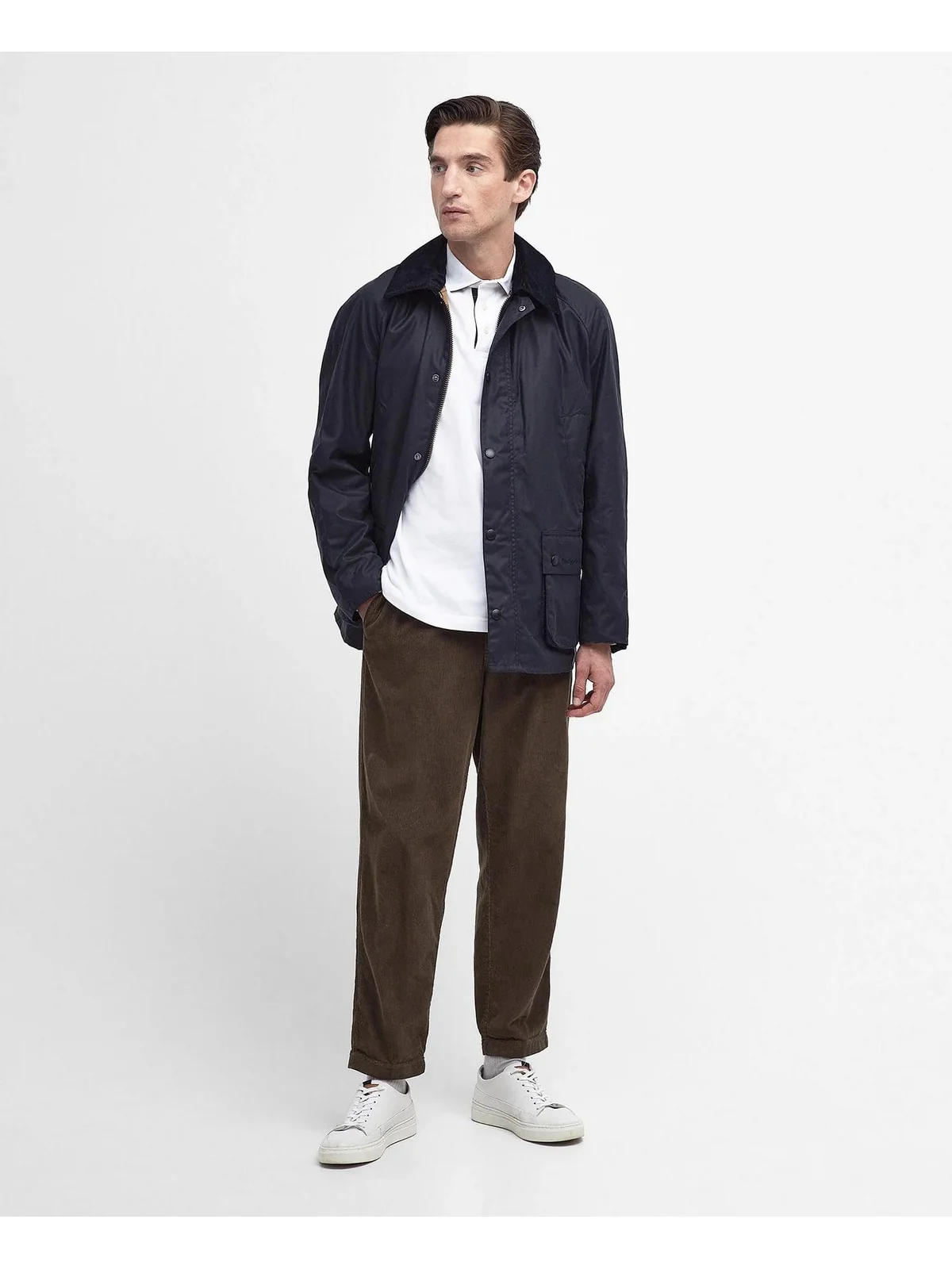 BARBOUR Giubbino Uomo Ashby MWX0339 NY92 NAVY - Image 13