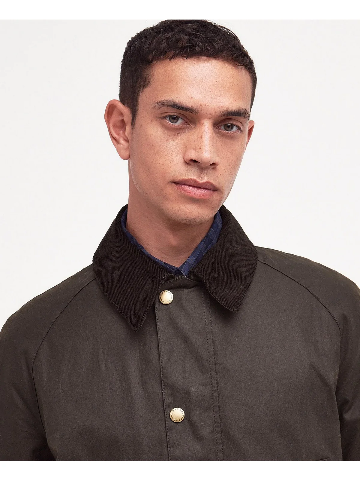 BARBOUR Giubbino Uomo Ashby MWX0339 OL71 OLIVE - Image 11